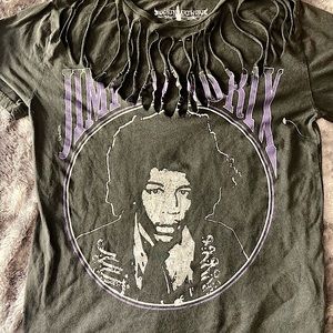 NWT Jimi Hendrix shredded t-shirt